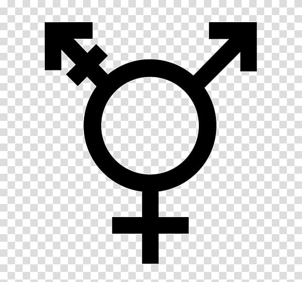 Transgender Gender symbol Transsexualism, symbol transparent background PNG clipart