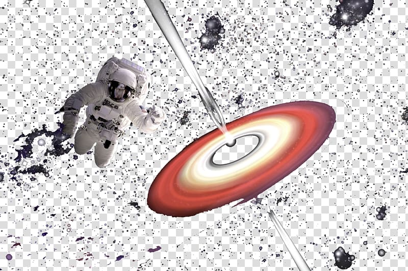 Outer space Astronaut, Astronauts flying in space transparent background PNG clipart