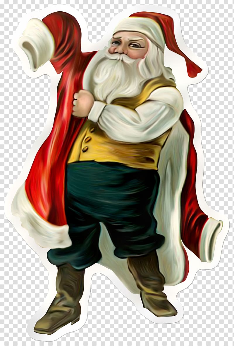 Ded Moroz Snegurochka Santa Claus Christmas, Santa transparent background PNG clipart
