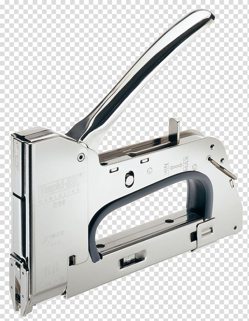 Staple gun Stapler Wire Electrical cable, zimba dog transparent background PNG clipart