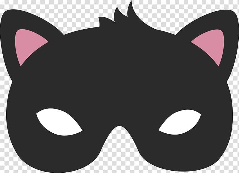Sphynx cat Ragdoll British Shorthair Whiskers Kitten, Marvel black mask transparent background PNG clipart