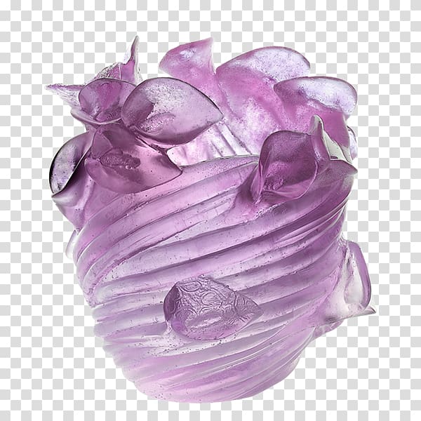 Vase Daum Violet Glass art, Obras Esculturas De Botero transparent background PNG clipart