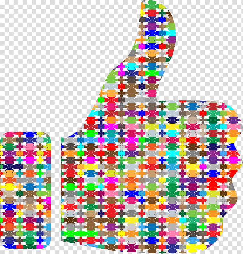 Thumb signal Color , hand emoji transparent background PNG clipart