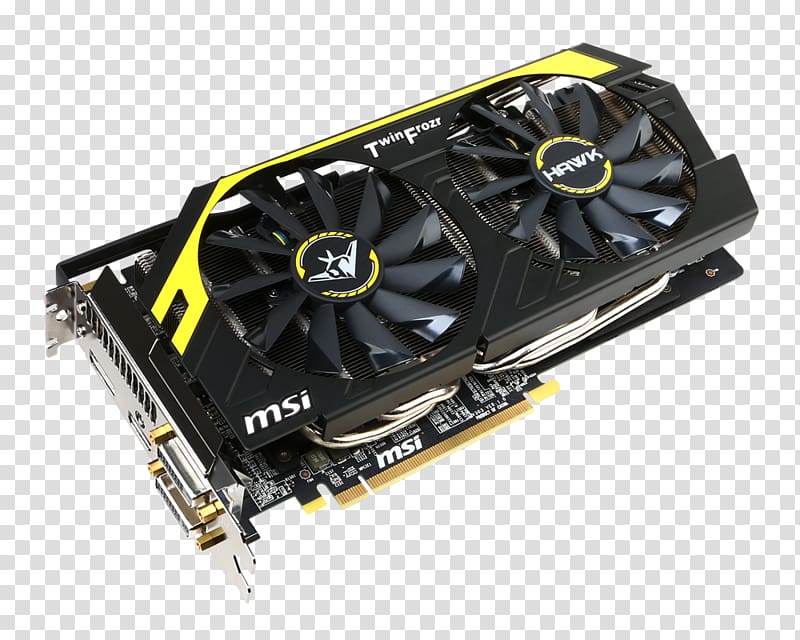 Graphics Cards & Video Adapters GDDR5 SDRAM Radeon MSI Sapphire Technology, nvidia transparent background PNG clipart