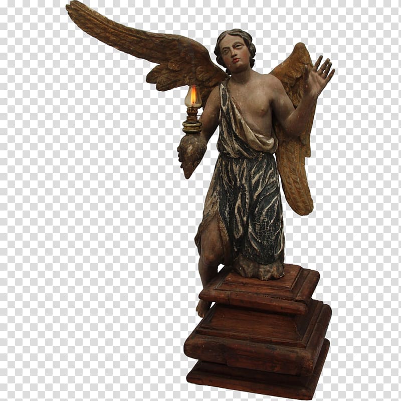 Putto Cherub Baroque sculpture Bronze sculpture, cherub Angel transparent background PNG clipart