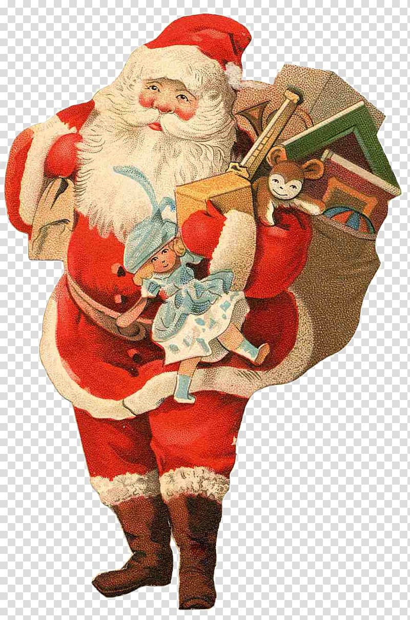Santa Claus Mrs. Claus Father Christmas Christmas decoration, santa claus transparent background PNG clipart