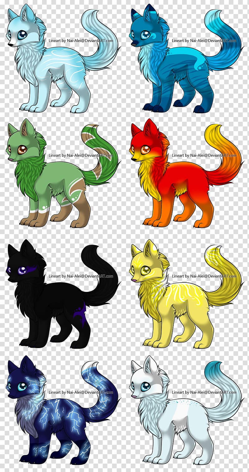 Cat Gray wolf Elemental Earth Water, blue wolf transparent background PNG clipart