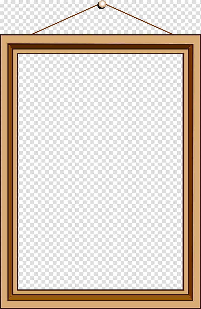 Material frame, Wood Frames transparent background PNG clipart