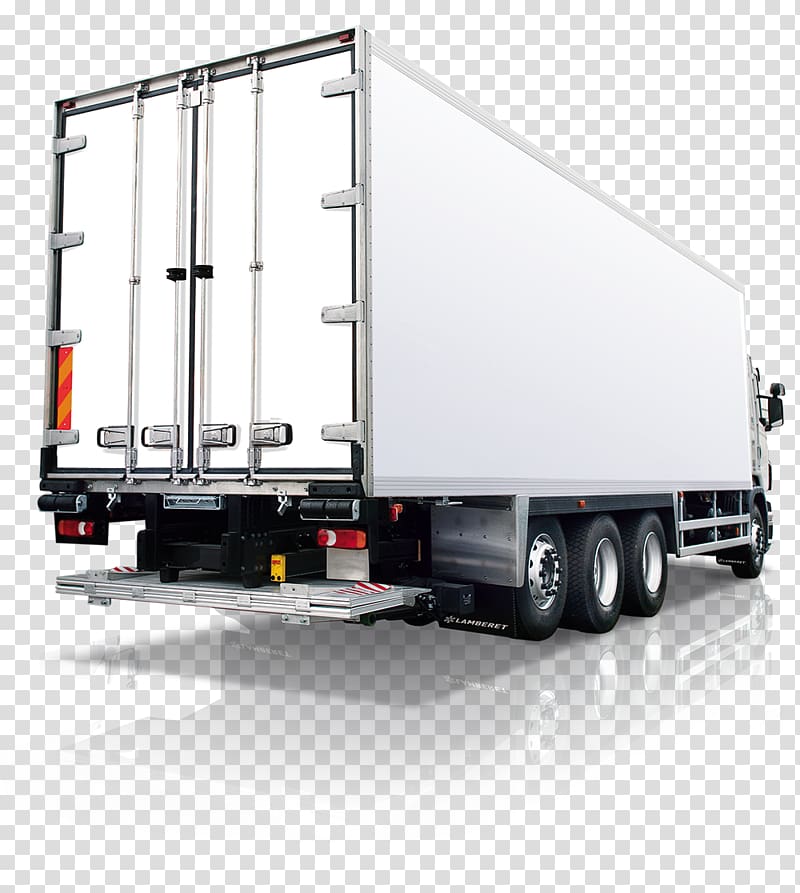 white box van, Car Semi-trailer truck Motor vehicle Vehicle License Plates, truck transparent background PNG clipart