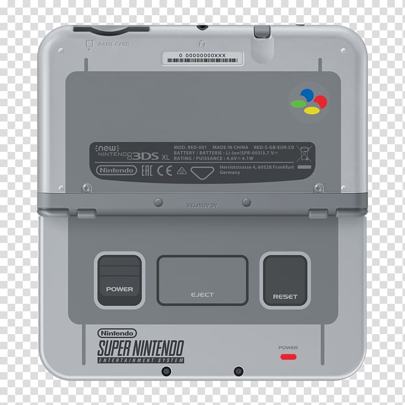 Super Nintendo Entertainment System New Nintendo 3DS Nintendo 3DS XL, nintendo transparent background PNG clipart