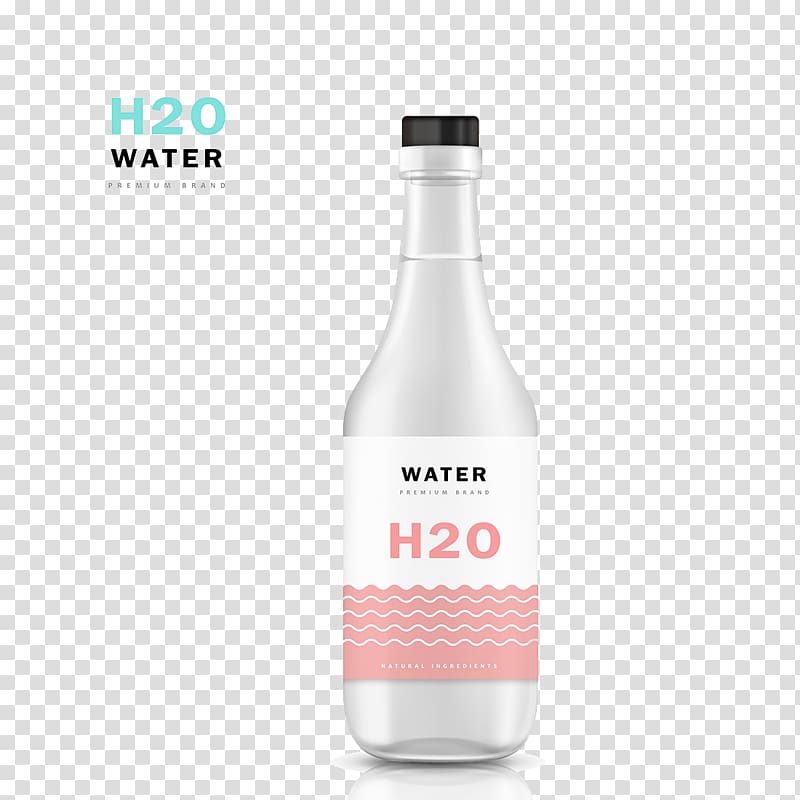 Mineral water Water bottle Label, Mineral water bottles transparent background PNG clipart