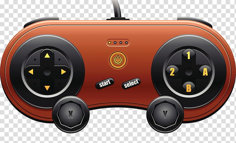 Game controller Joystick Gamepad Video game, video game controller transparent background PNG clipart