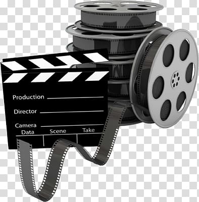 Black reel-to-reel video camera, Movie camera Film , Movie