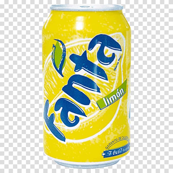 Fizzy Drinks Coca-Cola Fanta Diet Coke Lemon, limon transparent background PNG clipart