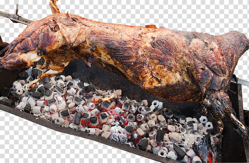 Australia Barbecue grill Asado Sheep Lamb and mutton, Australian roast leg transparent background PNG clipart