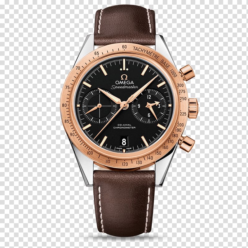 Omega Speedmaster Omega SA Watch Coaxial escapement Chronograph, watch transparent background PNG clipart