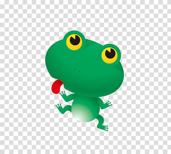 Frog Cartoon , Tongue frog transparent background PNG clipart