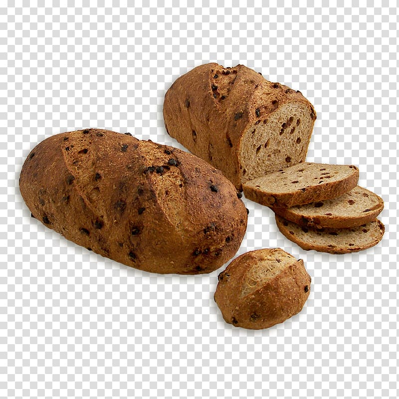 Rye bread Pumpernickel Breadsmith Multigrain bread, bread transparent background PNG clipart