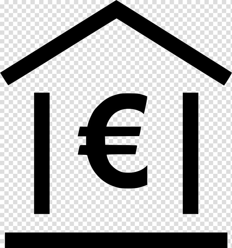 Bank Euro sign Loan, home loan transparent background PNG clipart