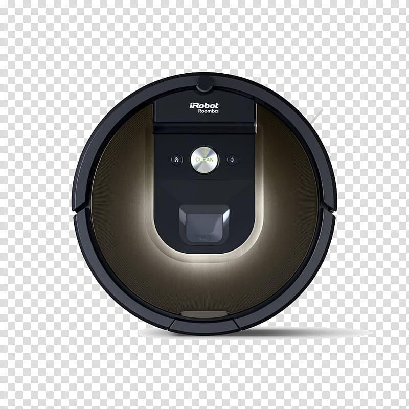 Roomba Robotic vacuum cleaner iRobot, Smart sweeping robot Po transparent background PNG clipart