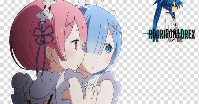 Re:Zero − Starting Life in Another World 雷姆 Aura Kingdom Anime Isekai, rem re zero transparent background PNG clipart