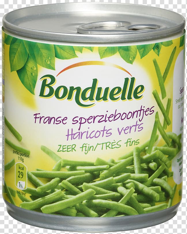 Green bean Vegetarian cuisine Food Bonduelle, vegetable transparent background PNG clipart