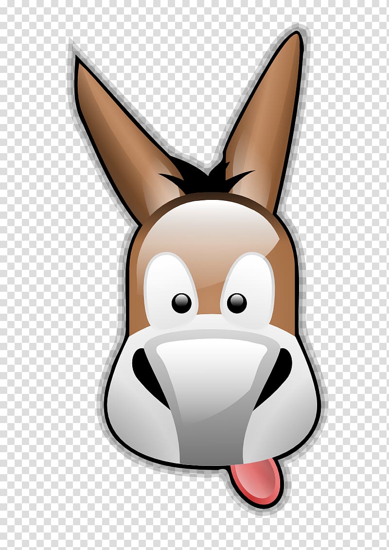 Donkey Logo , Slides transparent background PNG clipart