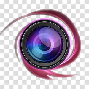 graphic film Camera lens Closed-circuit television , camera lens transparent background PNG clipart thumbnail