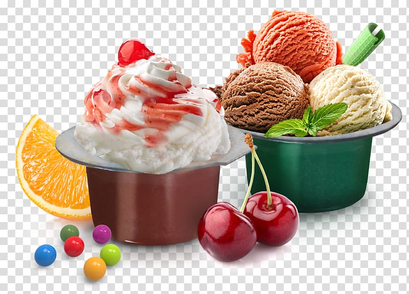 Sundae Ice cream Frozen yogurt Industry, ice cream transparent background PNG clipart