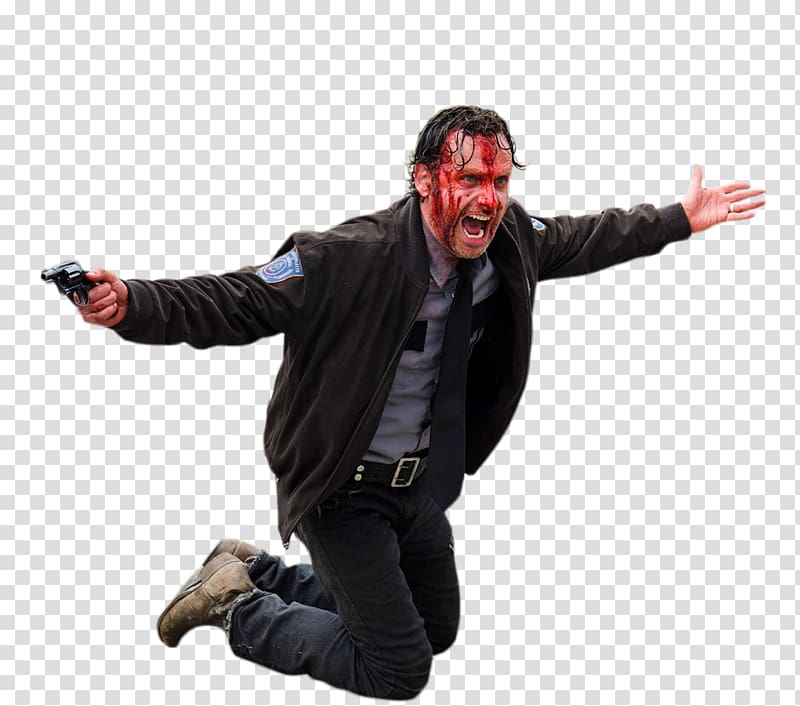 Rick Grimes Carl Grimes Morgan Jones Lori Grimes The Walking Dead, Season 5, rick transparent background PNG clipart