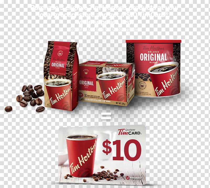 Instant coffee Latte Tim Hortons Gift, Coffee transparent background PNG clipart