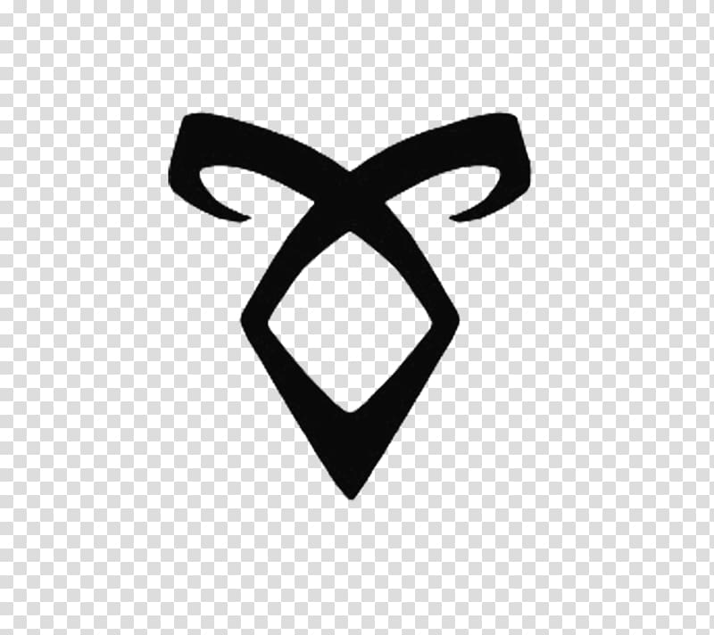 black logo , The Mortal Instruments City of Bones Runes Angel Raziel, angel transparent background PNG clipart