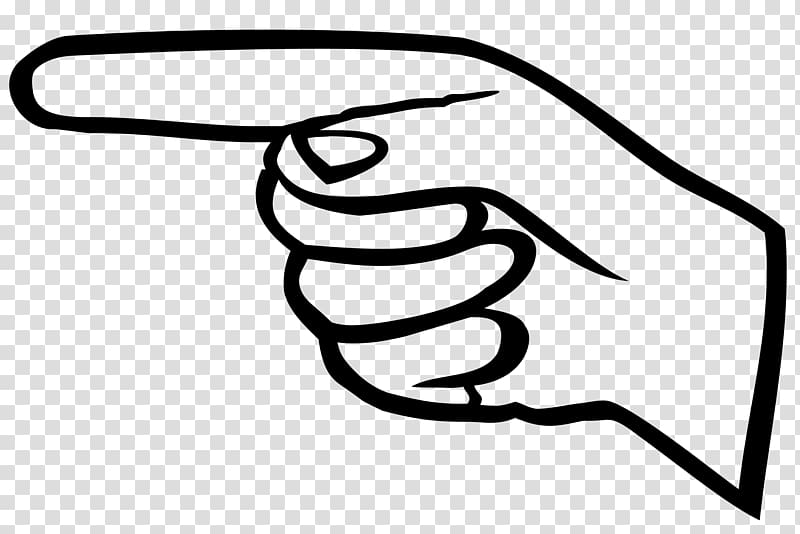 Point Index finger , pointing transparent background PNG clipart