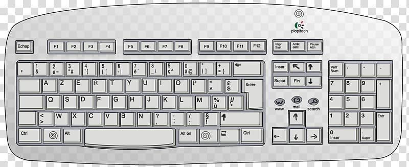Computer keyboard Computer mouse Scalable Graphics , Cartoon Keyboard transparent background PNG clipart