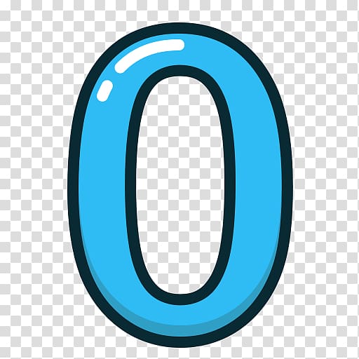 Number 0 Computer Icons Blue , number one transparent background PNG clipart