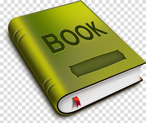 Book , green book , free transparent background PNG clipart