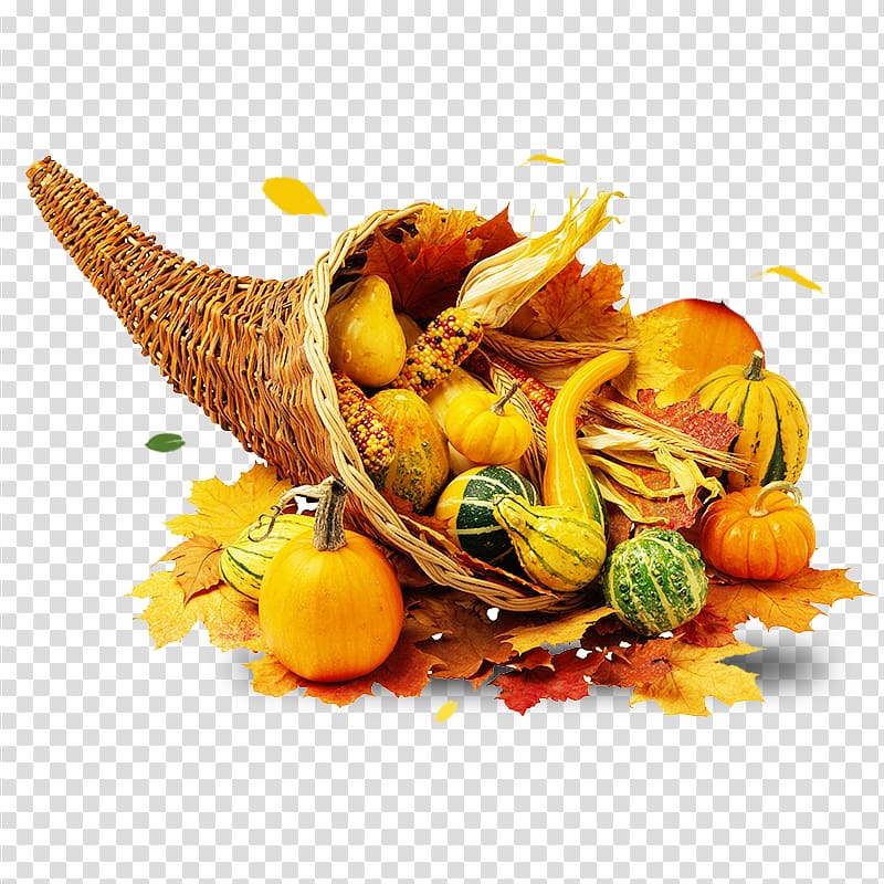 Thanksgiving Day Prayer Blessing Family, Bamboo basket of yellow squash transparent background PNG clipart