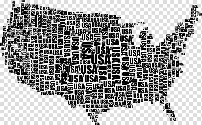 Illinois Florida U.S. state Map , Word transparent background PNG clipart