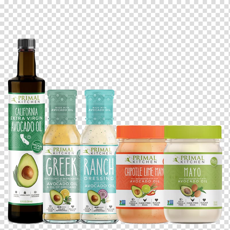Vinaigrette Organic food Greek cuisine Whole30 Ranch dressing, Avocado Oil Seed transparent background PNG clipart