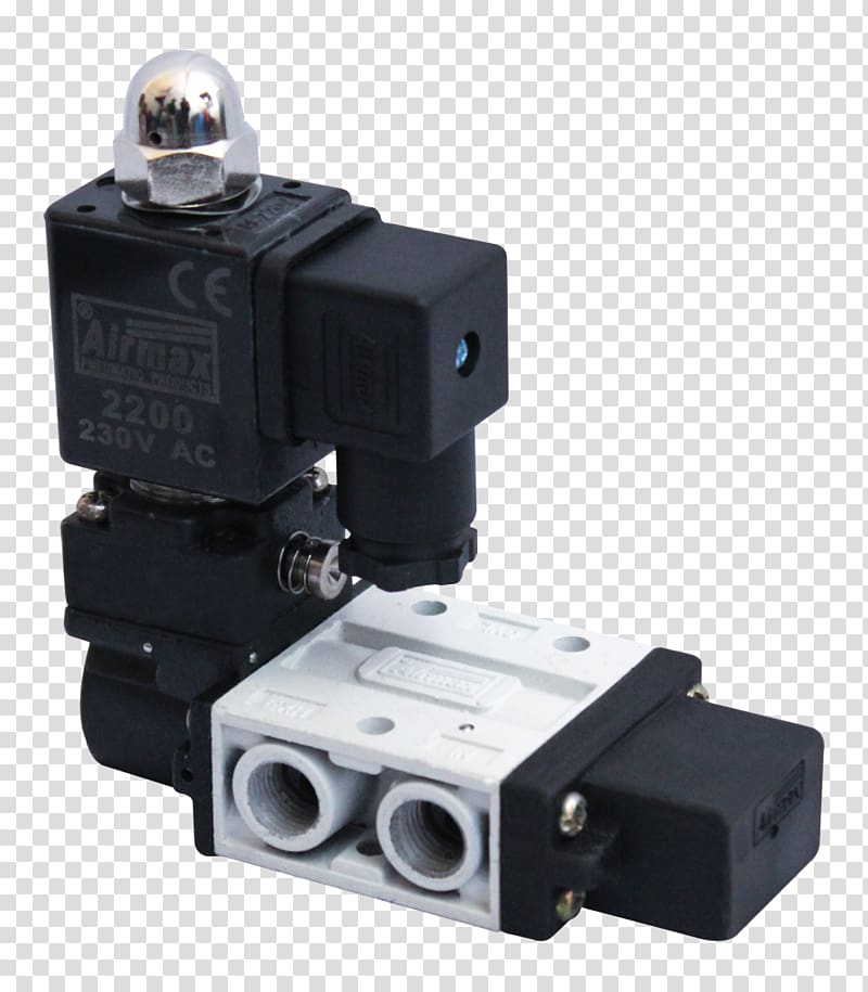 Airmax Pneumatics Ltd Solenoid valve Directional control valve Air-operated valve, others transparent background PNG clipart