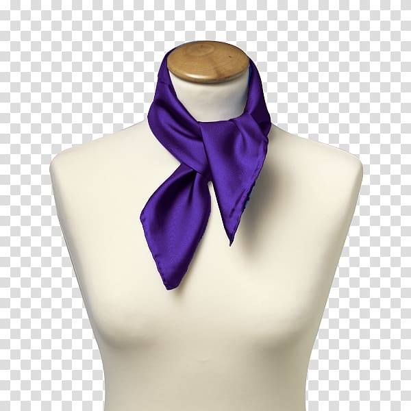 Silk Scarf Necktie Foulard Shawl, purple transparent background PNG clipart