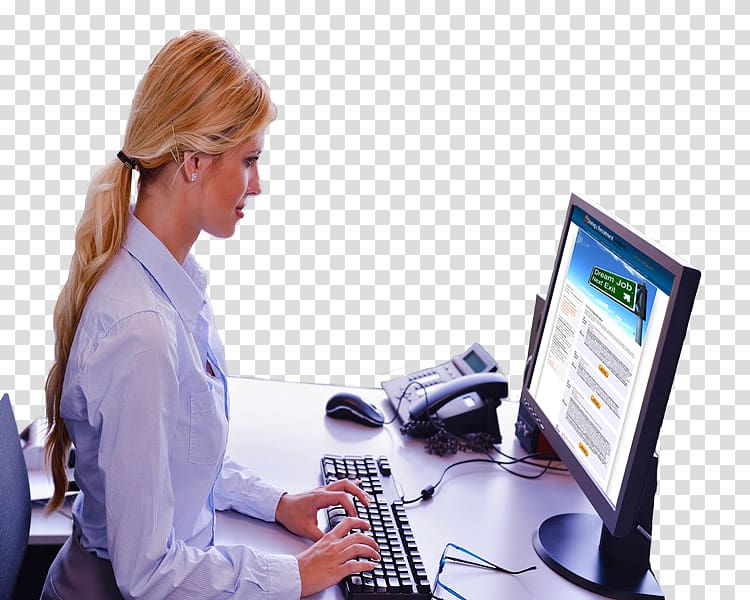 Job Employment Businessperson Electronics Computer operator, Job Hire transparent background PNG clipart
