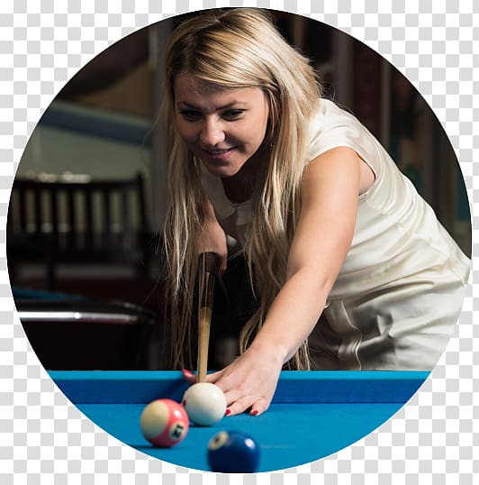 English billiards Nine-ball Blackball Woman, Billiards transparent background PNG clipart