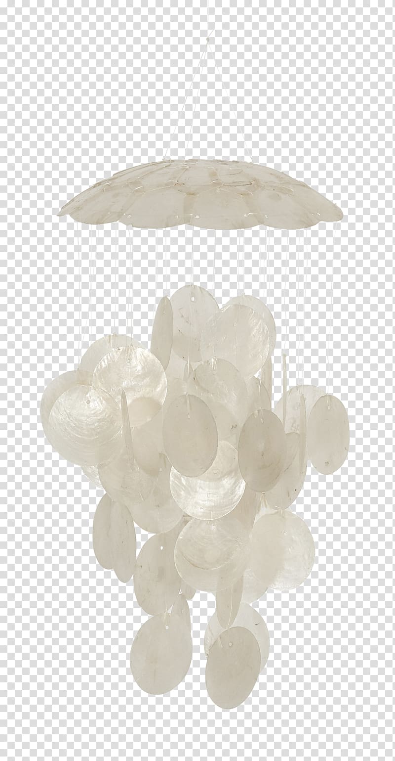 Windowpane oyster Wind Chimes Seashell, seashell transparent background PNG clipart