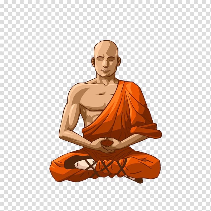 monk , Shaolin Monastery The Monk Who Sold His Ferrari Book Bhikkhu, monk transparent background PNG clipart