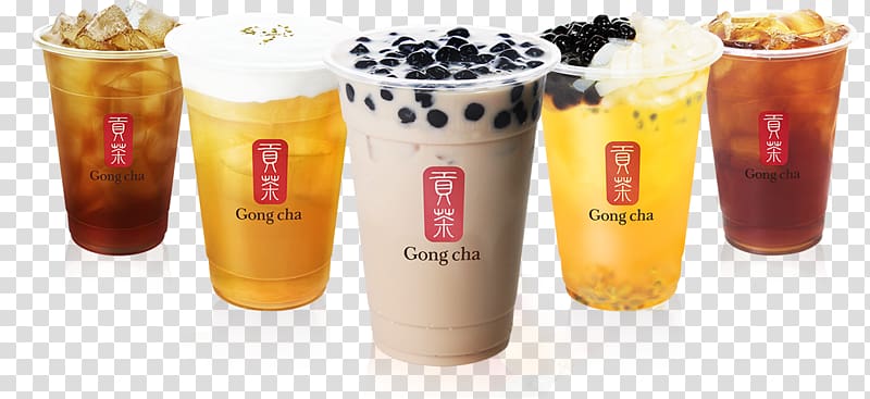 Tea Gong Cha Juice Non-alcoholic drink, gong cha transparent background PNG clipart