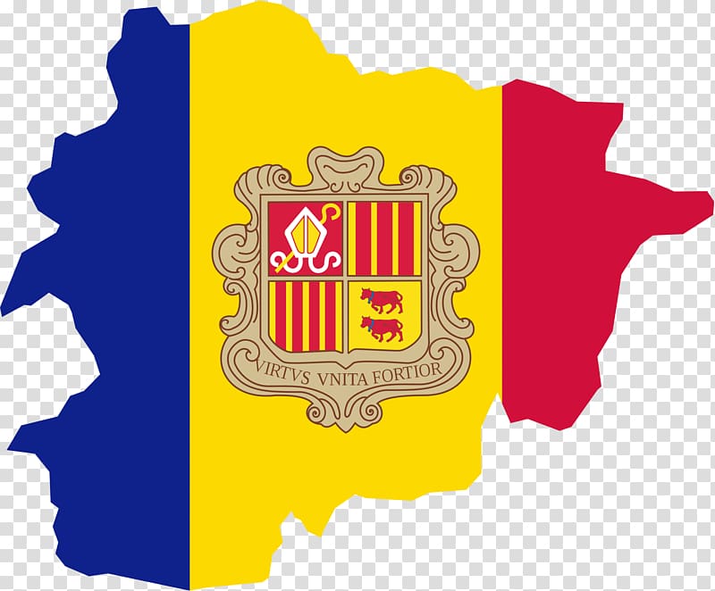 Flag of Andorra Parishes of Andorra Map National flag, Flag transparent background PNG clipart
