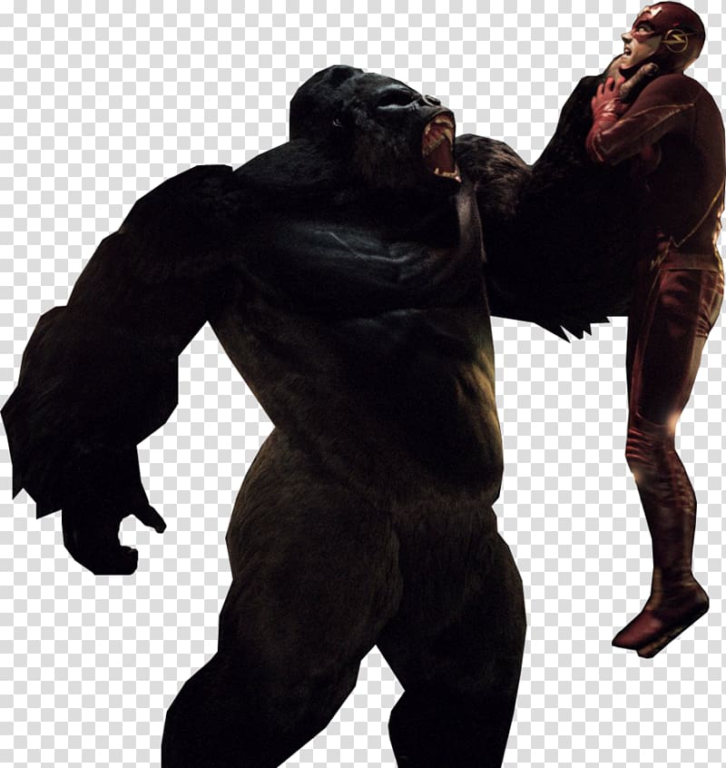 The Flash Gorilla Grodd Green Arrow Batman, Flash transparent background PNG clipart