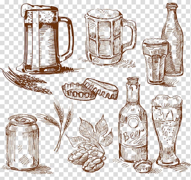 Wheat beer Ale Beer glassware, Wheat beer transparent background PNG clipart