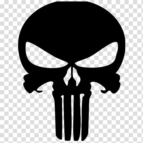 Punisher Stencil Iron Fist Black Widow, donald trump transparent ...